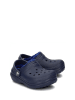 Crocs Chodaki "Classic Lined" w kolorze granatowym