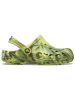 Crocs Chodaki "Baya" w kolorze żółto-zielono-oliwkowym