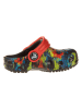 Crocs Chodaki "Tiedye Graphic" w kolorze czarnym ze wzorem