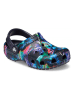 Crocs Chodaki "Dino" w kolorze czarnym ze wzorem