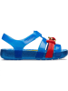 Crocs Sandały "Snow White" w kolorze niebiesko-czerwonym