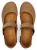 Comfortfusse Leder-Ballerinas in Beige