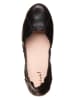 Think! Leren ballerina's zwart