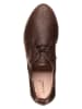 Think! Leder-Sneakers in Braun