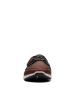 Clarks Leder-Slipper "ATL Sail Go" in Braun