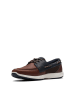 Clarks Leder-Slipper "ATL Sail Go" in Braun