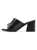 Clarks Leder-Pantoletten "Siara65" in Schwarz