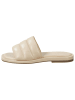 GANT Footwear Skórzane klapki "Khiria" w kolorze beżowym