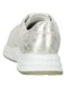 Paul Green Leren sneakers zilverkleurig/crème