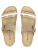BABUNKERS Family Leren slippers lichtbruin