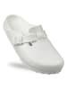 Birkenstock Clogs "Boston" wit - wijdte N