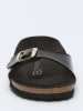 BACKSUN Pantoletten in Schwarz