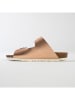 BACKSUN Slippers "Garda" roségoudkleurig