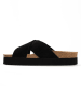 BACKSUN Slippers "Los Angeles" zwart