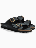 BACKSUN Pantoletten "Bali" in Schwarz