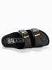 BACKSUN Slippers "Bali" zwart