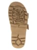 Tommy Hilfiger Leder-Pantoletten in Beige