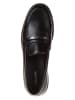 Calvin Klein Leren mocassins zwart