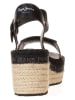 Pepe Jeans FOOTWEAR Sleehaksandalen zwart