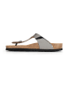 Sunbay Teenslippers "Camelia" zilverkleurig