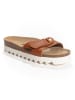 Sunbay Slippers "Bluebell" lichtbruin