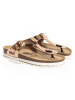 Sunbay Teenslippers "Camelia" bronskleurig