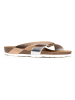 Sunbay Pantoletten "Rita" in Silber/ Gold