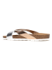 Sunbay Slippers "Rita" zilverkleurig/goudkleurig