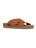 Sunbay Slippers "Rita" lichtbruin