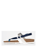Sunbay Sandalen "Rita" in Weiß/ Blau/ Silber