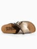 Sunbay Slippers "Iris" goudkleurig
