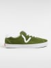 Vans Skórzane sneakersy "Sport Low" w kolorze zielonym