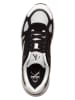 Calvin Klein Leren sneakers zwart/wit