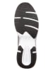Calvin Klein Leder-Sneakers in Schwarz/ Weiß
