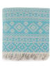 Foutastic Fouta "Cicim" w kolorze turkusowym