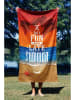 Foutastic Strandtuch "Late Summer" in Orange/ Rot/ Blau