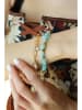 L'Atelier de Gaia Vergulde armband met edelstenen
