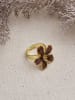Lucky Bees Ring goudkleurig
