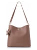 Lucky Bees Schultertasche in Hellbraun - (B)27 x (H)27 x (T)10 cm
