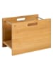 HAKU Möbel Zeitungsständer "Torino" in Hellbraun - (B)40 x (H)30 x (T)25 cm