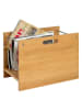 HAKU Möbel Zeitungsständer "Torino" in Hellbraun - (B)40 x (H)30 x (T)25 cm