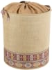 Lucky Bees Kosz w kolorze beżowym do przechowywania - wys. 40 x Ø 32 cm