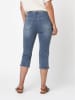 Relaxed by TONI Jeans-Caprihose "Meine beste Freundin" in Blau