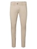 Timezone Spodnie chino "Janno" - Slim fit - w kolorze beżowym