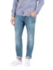 Timezone Spijkerbroek "Scott" - slim fit - blauw