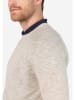 Timezone Sweter w kolorze beżowym