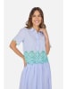 LIEBLINGSSTÜCK Bluse "Runa" in Hellblau/ Grün
