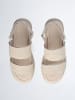 Liu Jo Leren sandalen crème