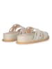 Liu Jo Leder-Pantoletten in Creme