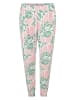 SHORT STORIES Pyjama-Hose in Rosa/ Grün